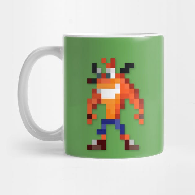 Crash low-res pixelart by JinnPixel